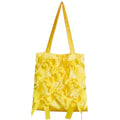 DAFFOIL YELLOW satten ribbon tote bag